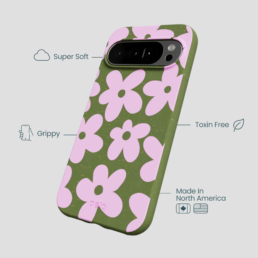 Forest Floor Pink Blooms Google Pixel 10 Pro XL Case - Image 4