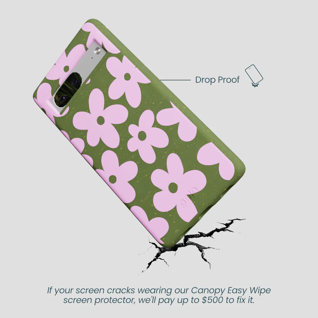 Forest Floor Pink Blooms Google Pixel 7 Case - Image 5