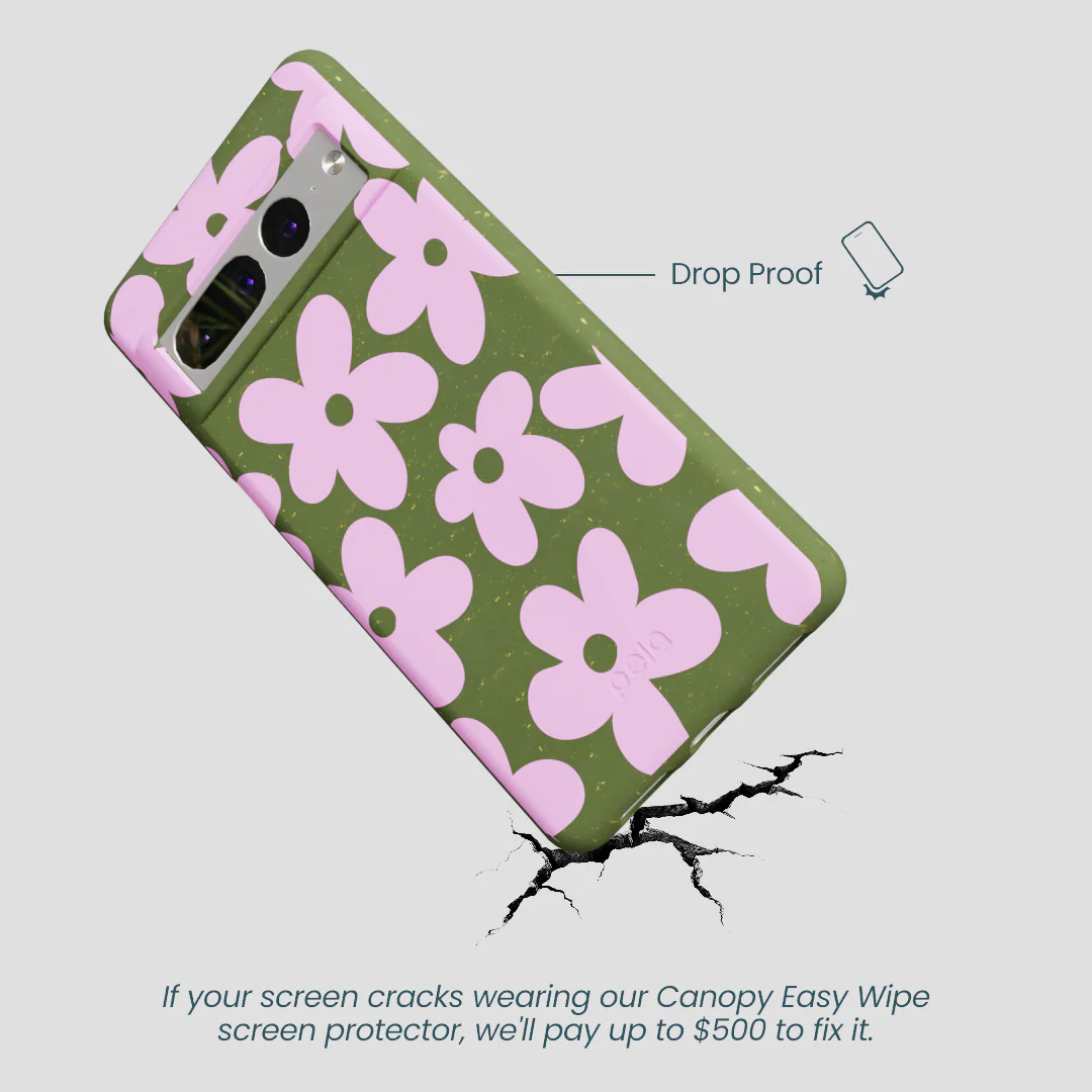 Forest Floor Pink Blooms Google Pixel 7 Pro Case - Image 5
