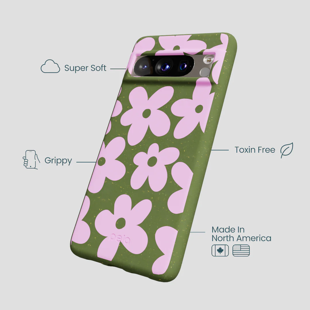 Forest Floor Pink Blooms Google Pixel 8 Pro Case - Image 4