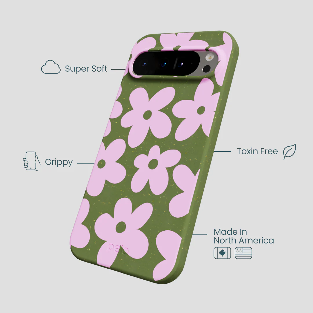 Forest Floor Pink Blooms Google Pixel 9 Pro XL Case - Image 4