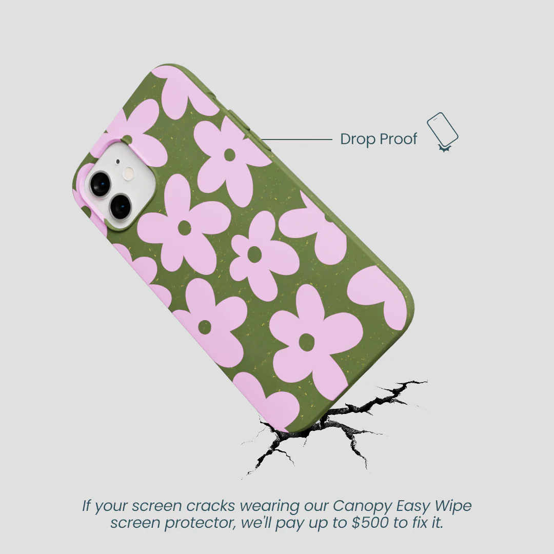 Forest Floor Pink Blooms iPhone 12/ iPhone 12 Pro Case - Image 5