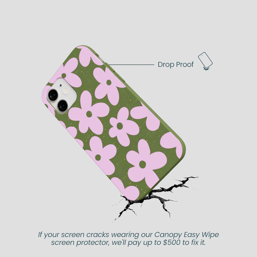 Forest Floor Pink Blooms iPhone 12 Mini Case - Image 5