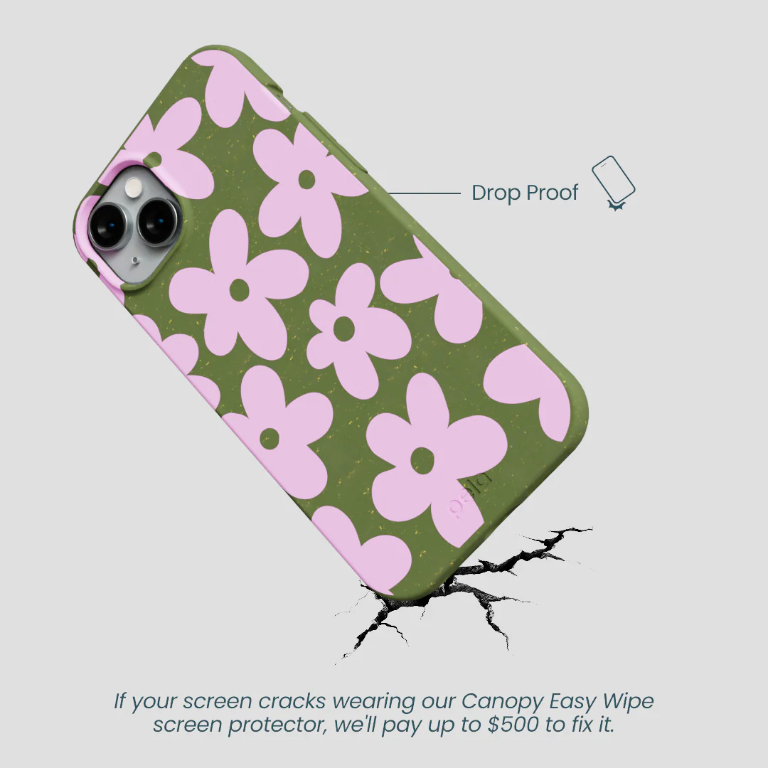 Forest Floor Pink Blooms iPhone 14 Plus Case - Image 5