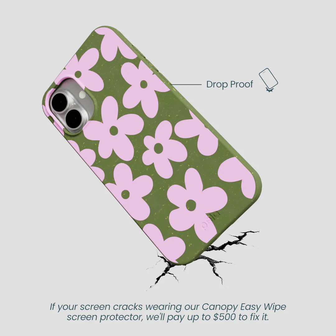 Forest Floor Pink Blooms iPhone 16 Plus Case - Image 5