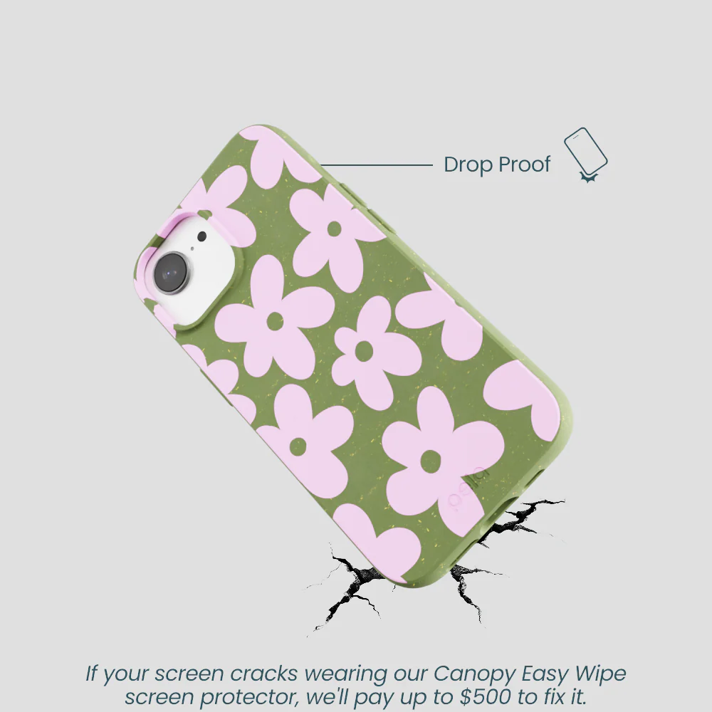 Forest Floor Pink Blooms iPhone 16e/17e Case - Image 5