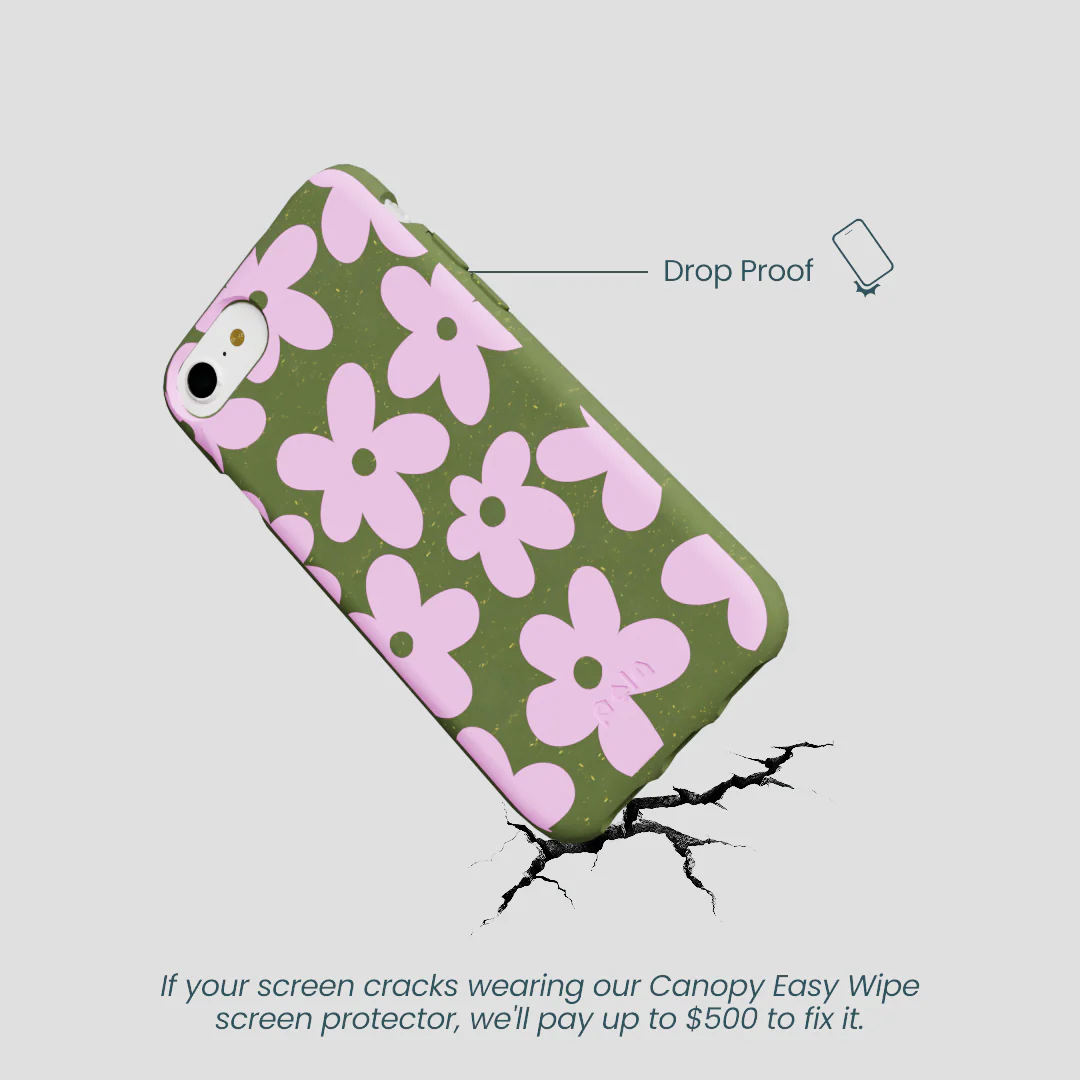 Forest Floor Pink Blooms iPhone 6/6s/7/8/SE Case - Image 5