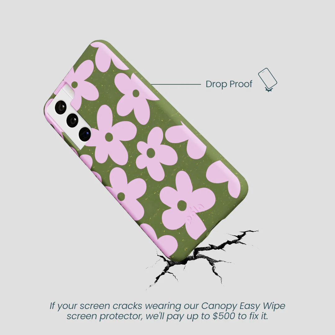 Forest Floor Pink Blooms Samsung Galaxy S21 Case - Image 5