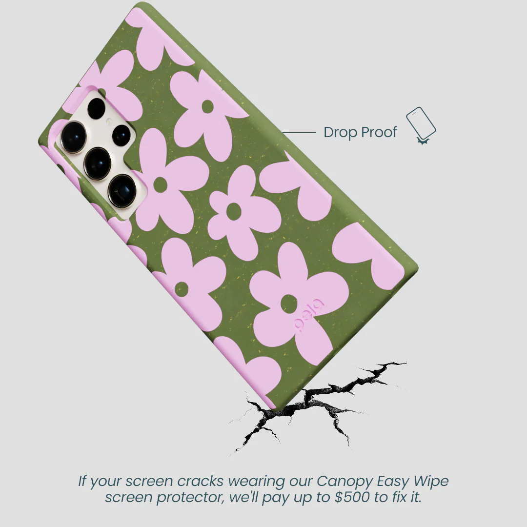 Forest Floor Pink Blooms Samsung Galaxy S24 Ultra Case - Image 5