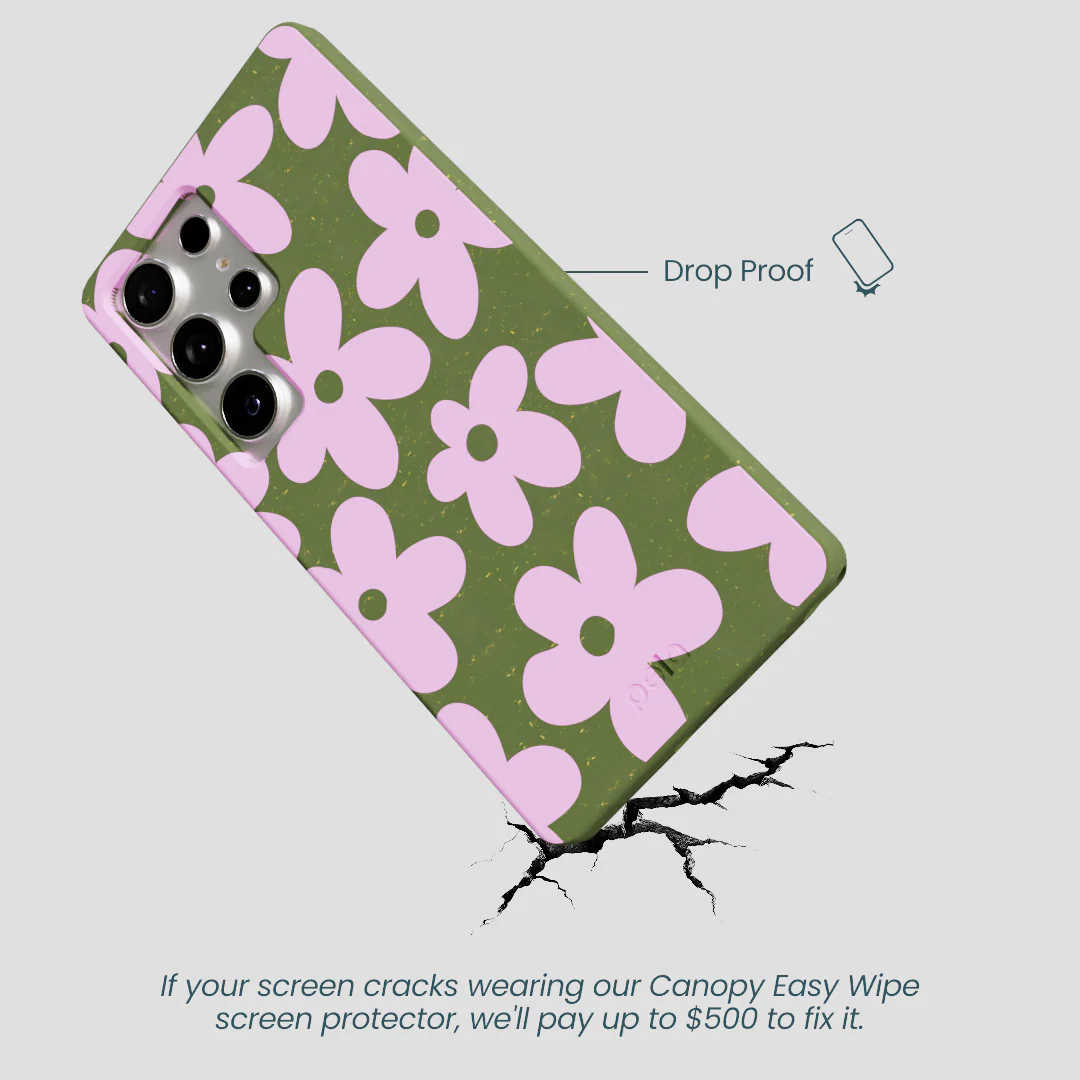 Forest Floor Pink Blooms Samsung Galaxy S25 Ultra Case - Image 5