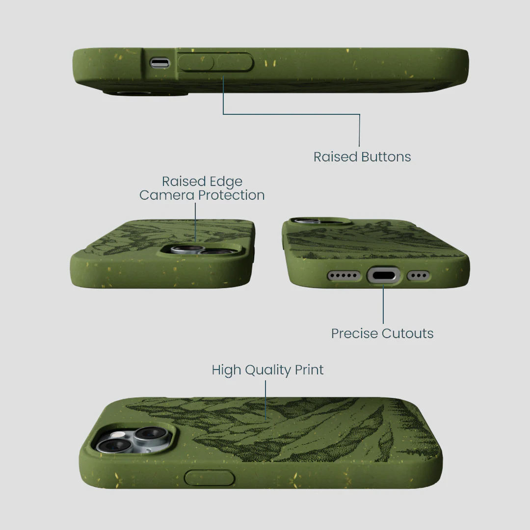 Forest Floor Quiet Climb iPhone 15 Case - Image 3