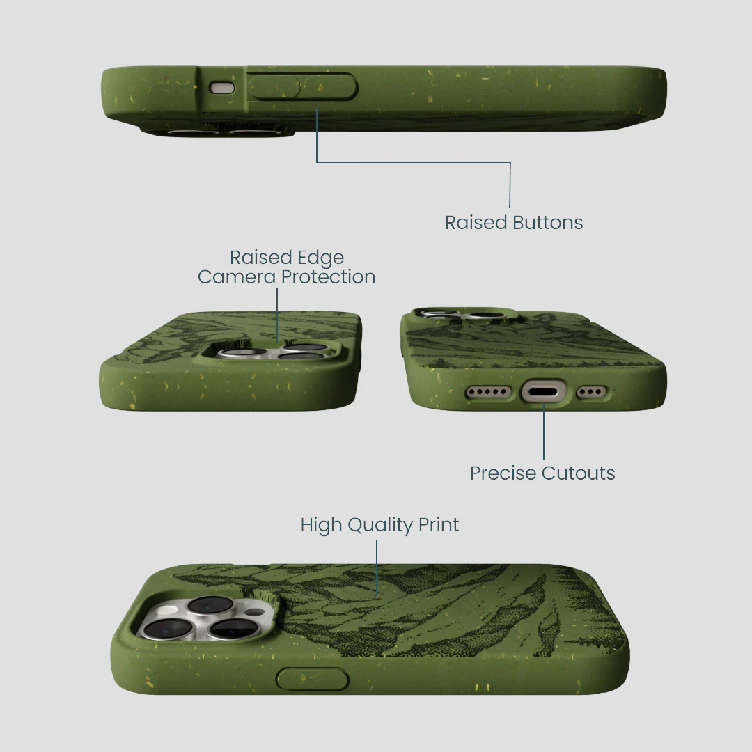 Forest Floor Quiet Climb iPhone 15 Pro Case - Image 3
