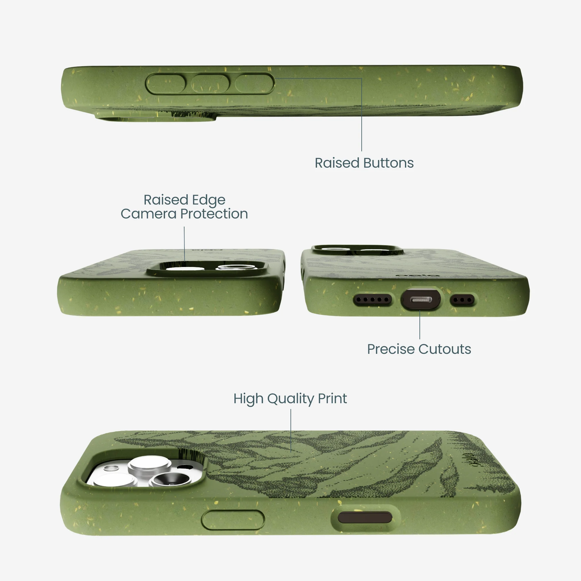 Forest Floor Quiet Climb iPhone 16 Pro Max Case - Image 3