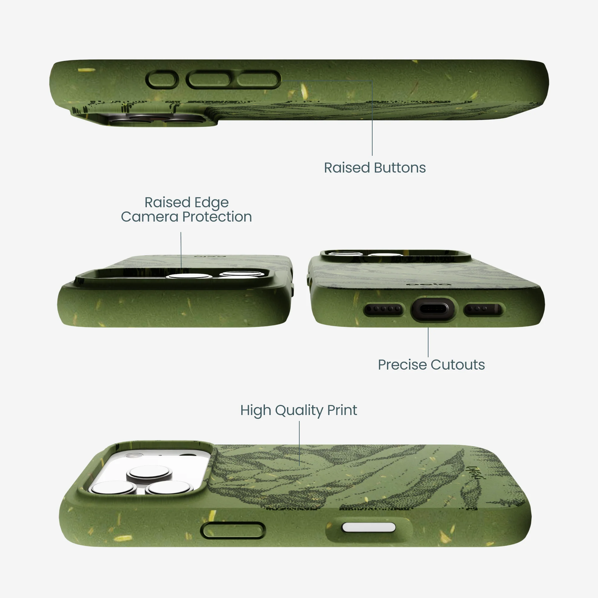 Forest Floor Quiet Climb iPhone 17 Pro Case - Image 3