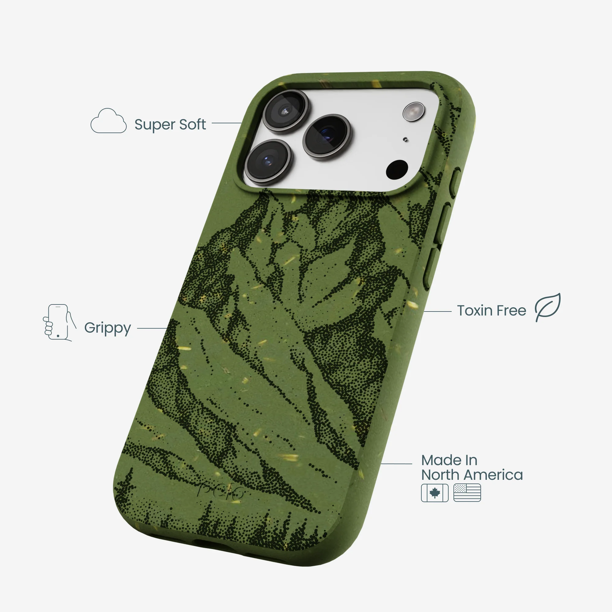 Forest Floor Quiet Climb iPhone 17 Pro Case - Image 4