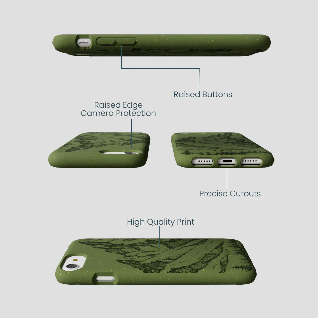 Forest Floor Quiet Climb iPhone 6/6s/7/8/SE Case - Image 3