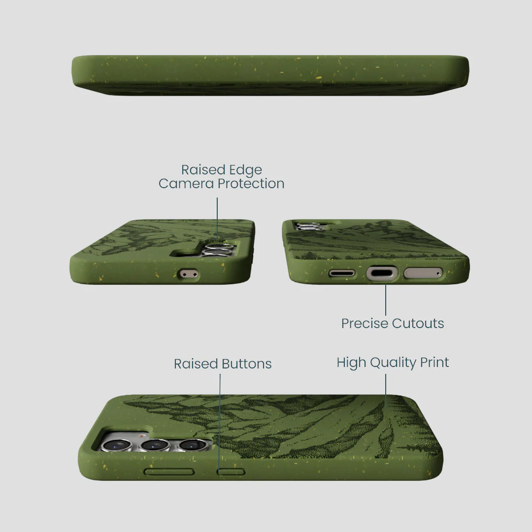 Forest Floor Quiet Climb Samsung Galaxy S25 Case - Image 3