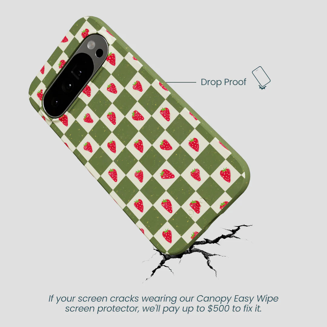 Forest Floor Strawberry Field Google Pixel 10 Pro XL Case - Image 5