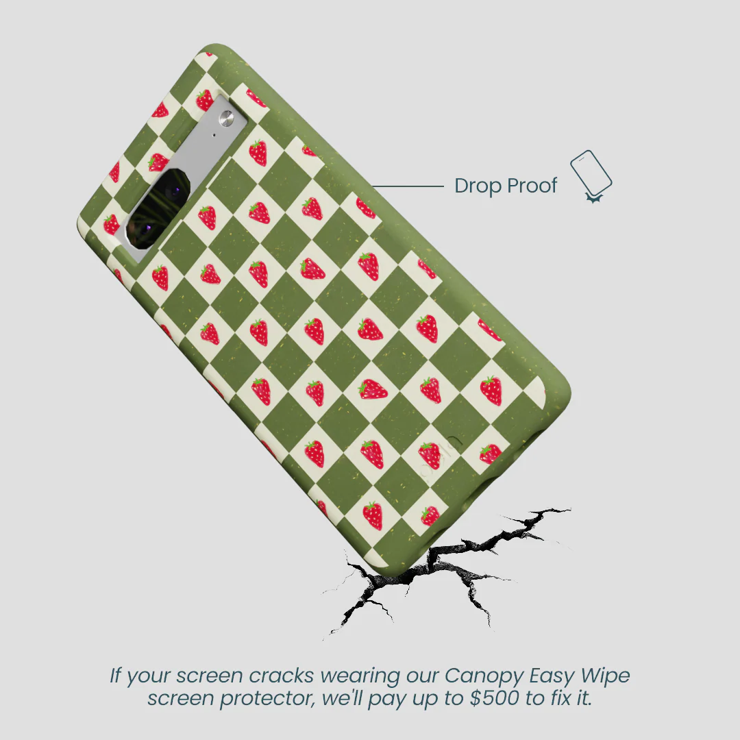 Forest Floor Strawberry Field Google Pixel 7 Case - Image 5