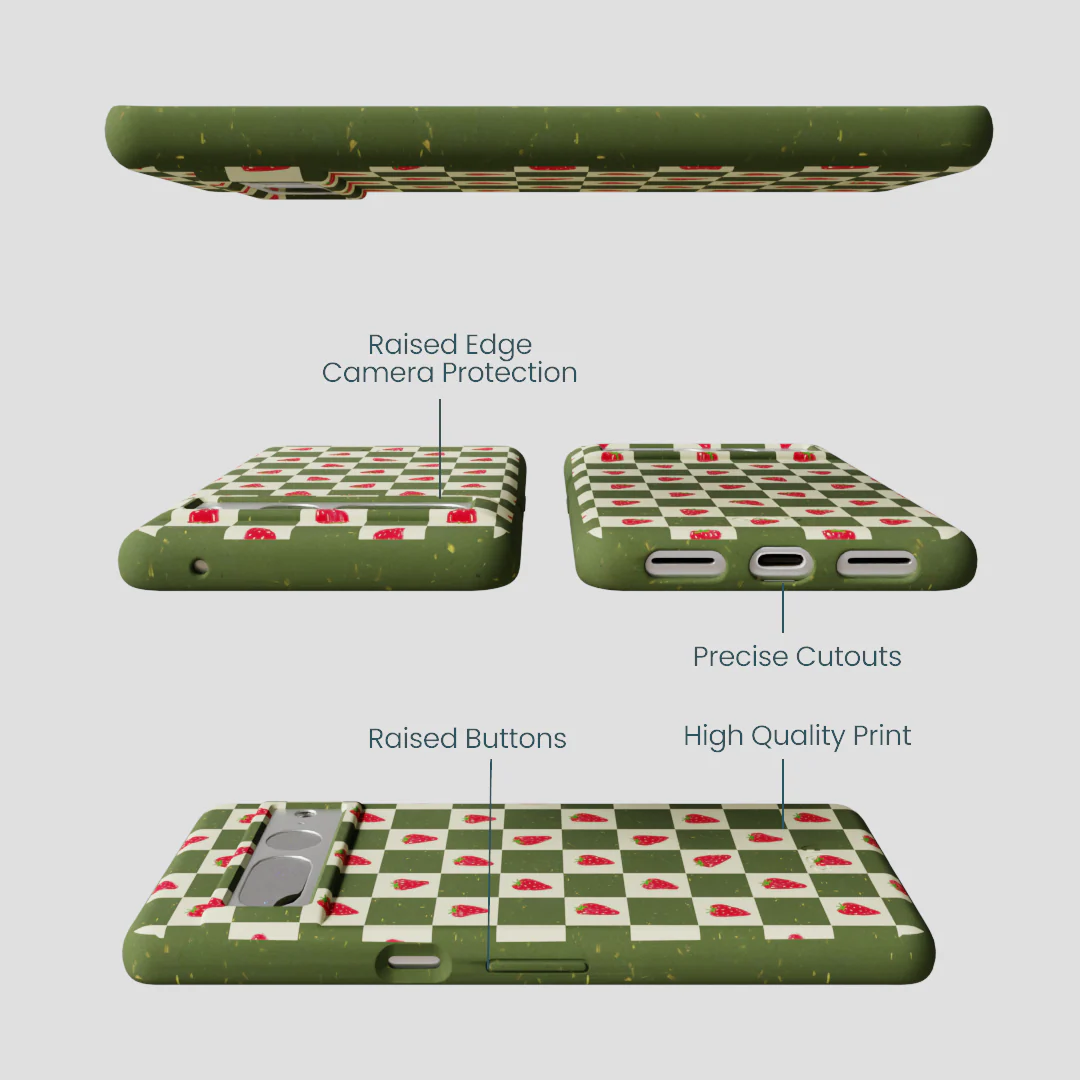 Forest Floor Strawberry Field Google Pixel 7 Pro Case - Image 3