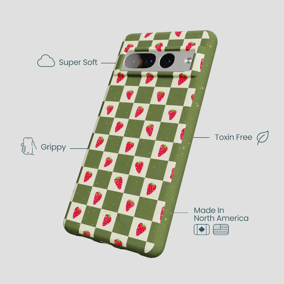 Forest Floor Strawberry Field Google Pixel 7 Pro Case - Image 4