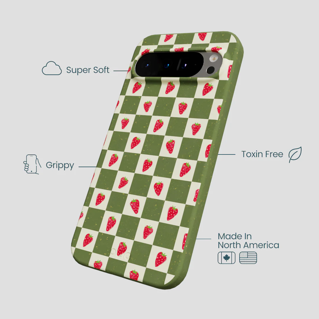 Forest Floor Strawberry Field Google Pixel 9 Pro XL Case - Image 4