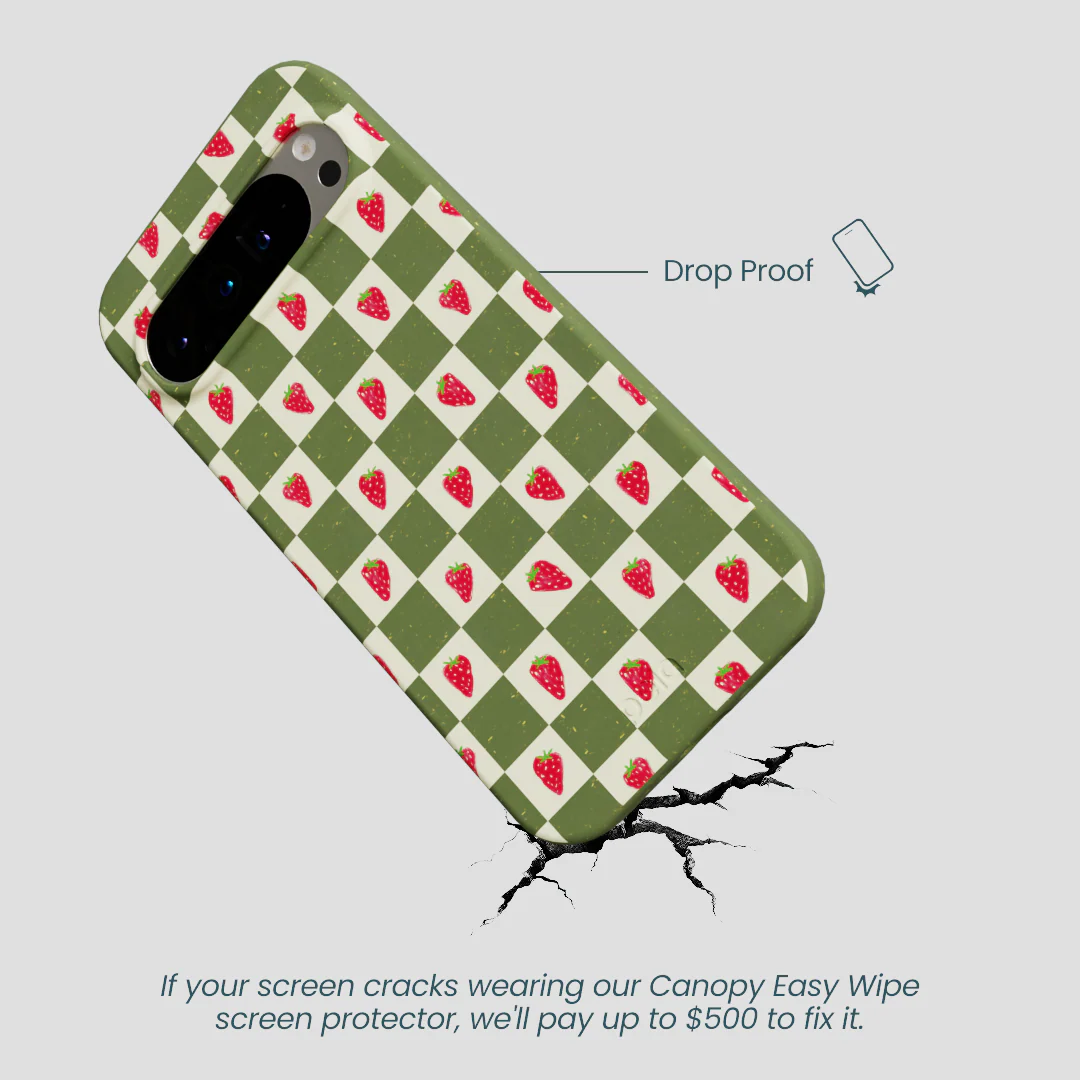 Forest Floor Strawberry Field Google Pixel 9 Pro XL Case - Image 5