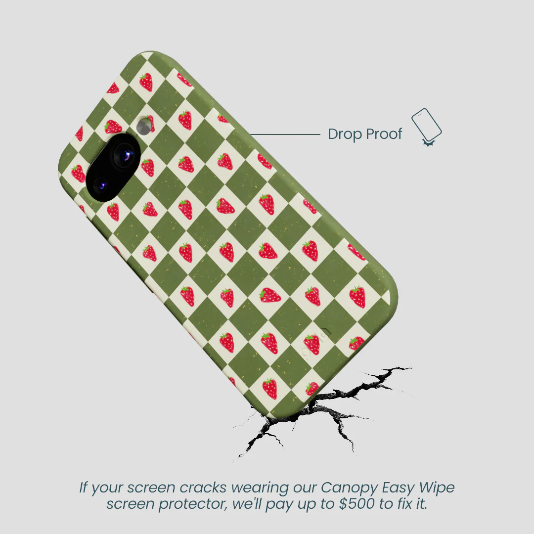 Forest Floor Strawberry Field Google Pixel 9a Case - Image 5