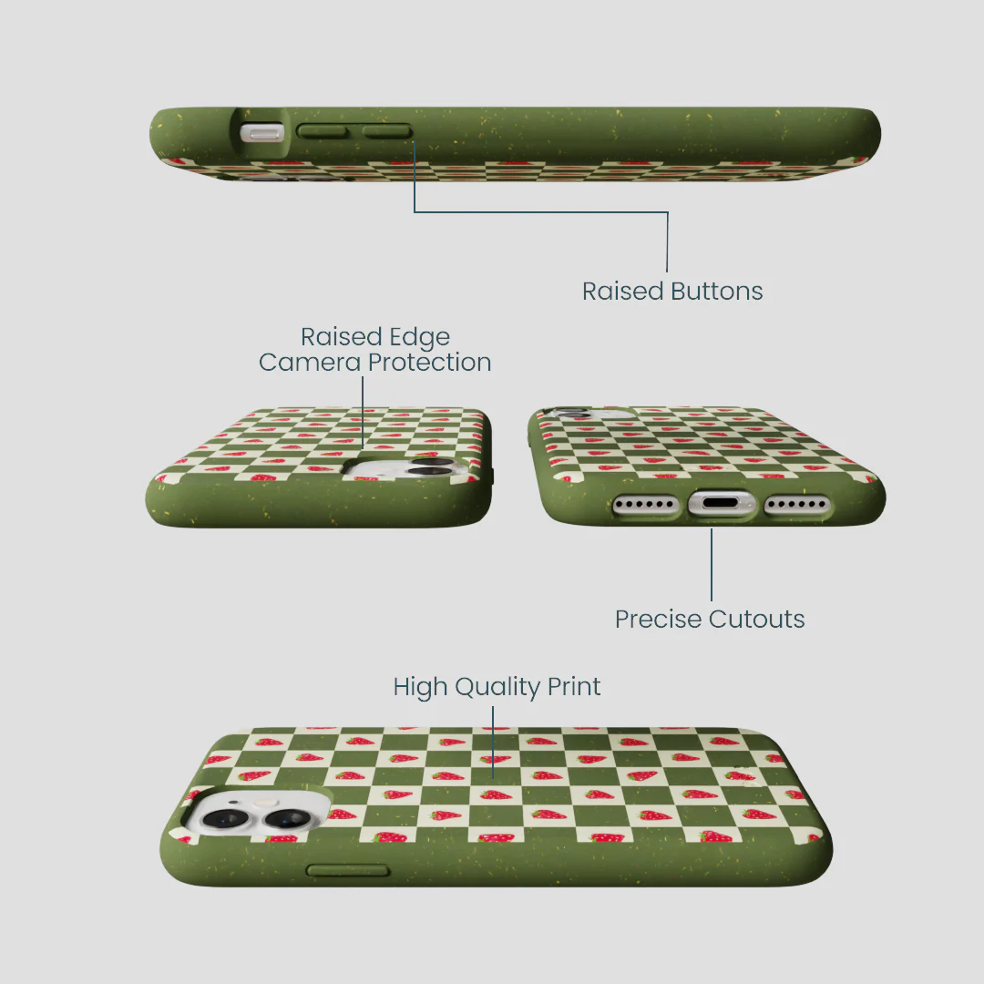 Forest Floor Strawberry Field iPhone 11 Case - Image 3