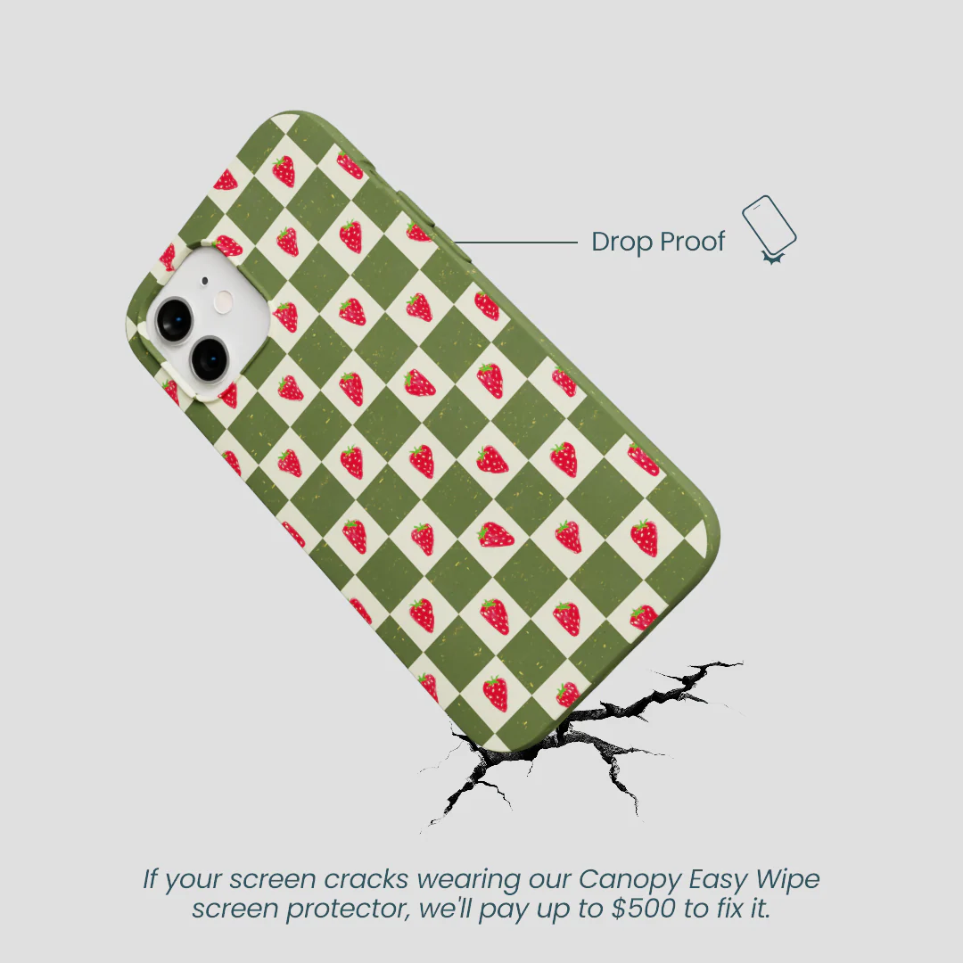 Forest Floor Strawberry Field iPhone 12/ iPhone 12 Pro Case - Image 5