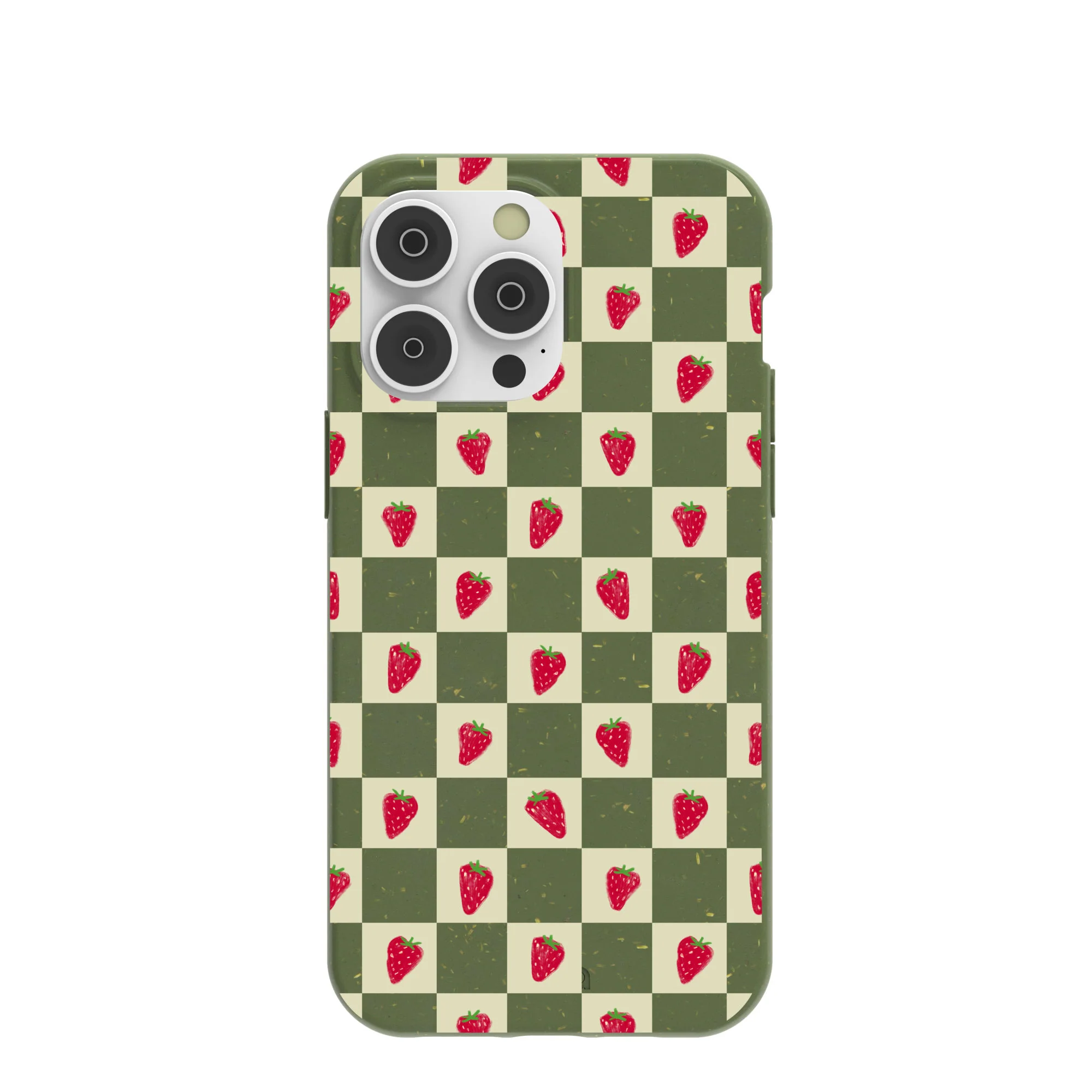 Forest Floor Strawberry Field iPhone 14 Pro Max Case