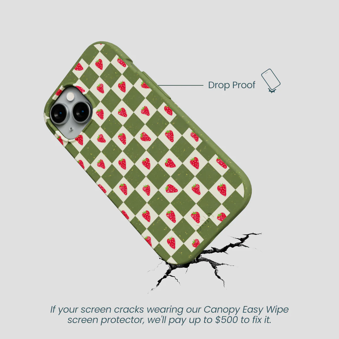 Forest Floor Strawberry Field iPhone 15 Case - Image 5