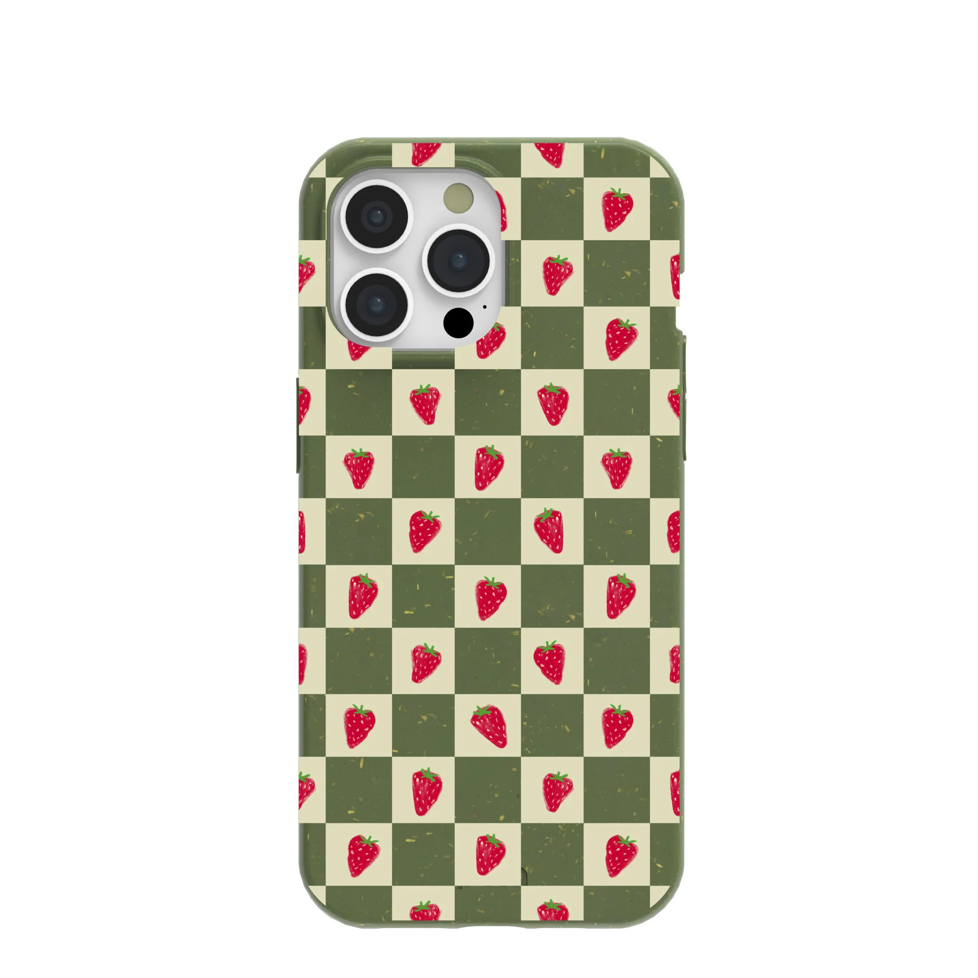 Forest Floor Strawberry Field iPhone 15 Pro Max Case