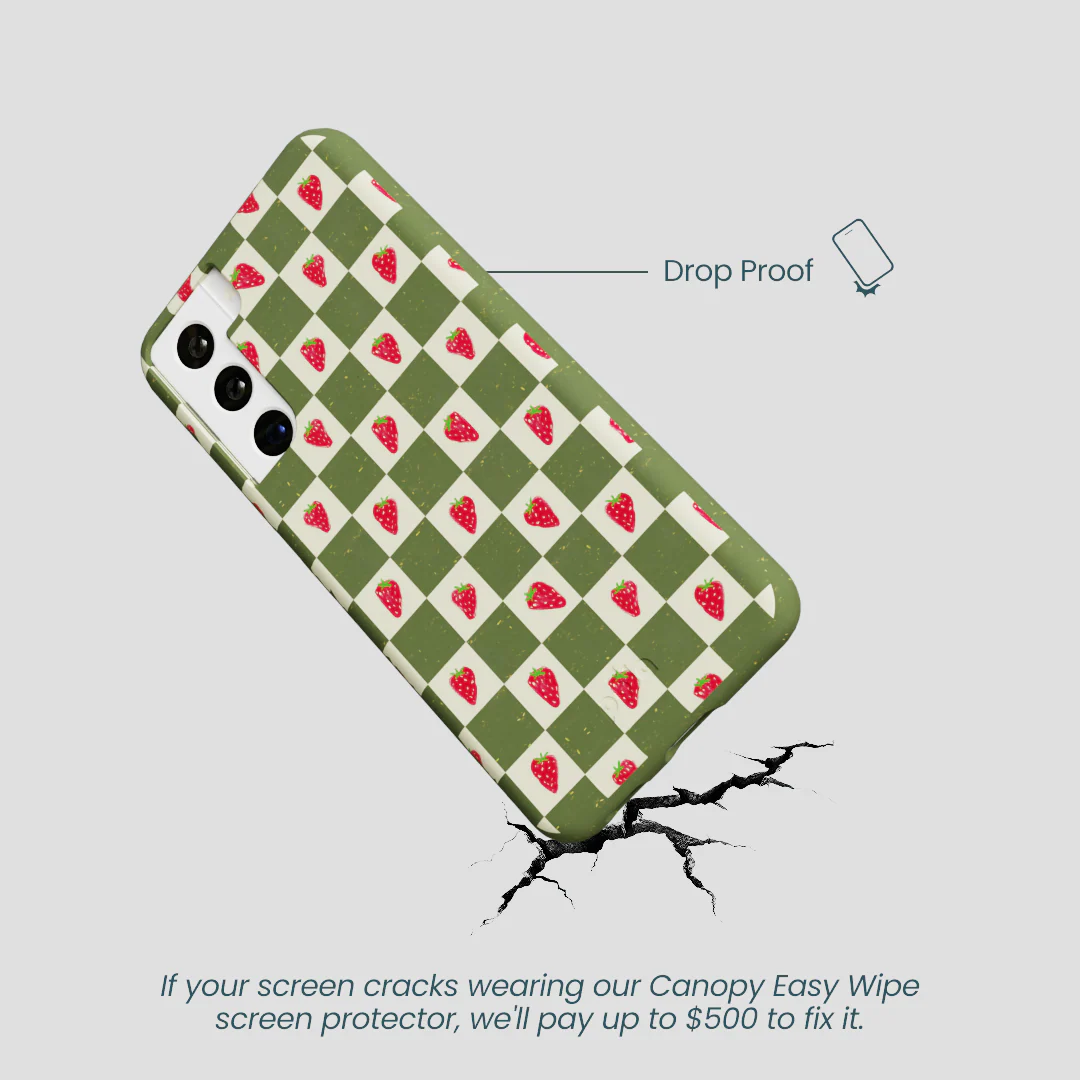 Forest Floor Strawberry Field Samsung Galaxy S21 Case - Image 5