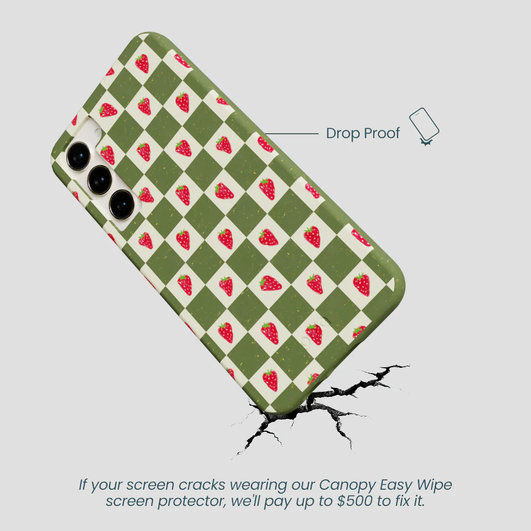 Forest Floor Strawberry Field Samsung Galaxy S23+(Plus) Case - Image 5