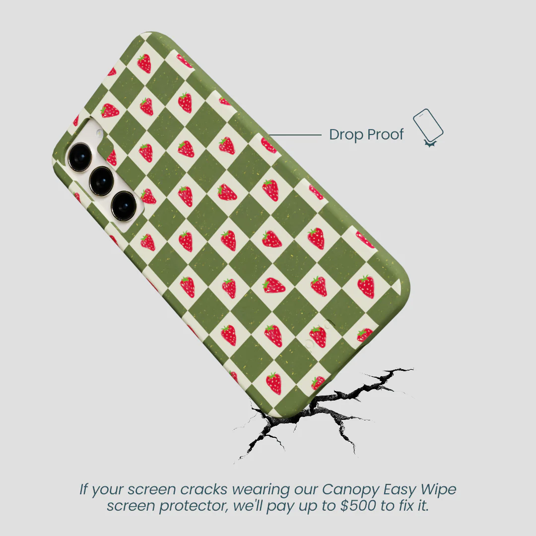 Forest Floor Strawberry Field Samsung Galaxy S24+(Plus) Case - Image 5