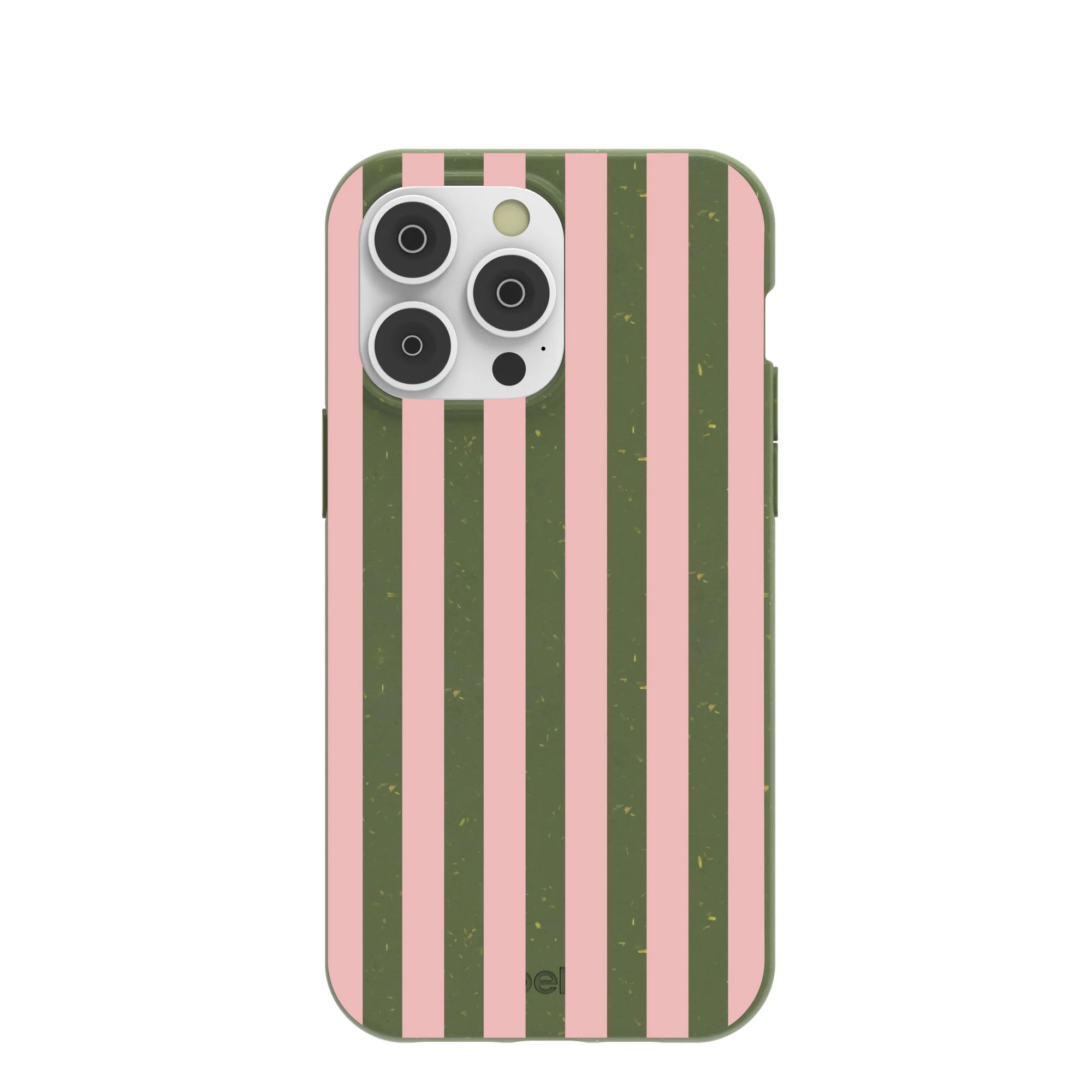 Forest Floor Strawberry Matcha Stripes iPhone 14 Pro Max Case