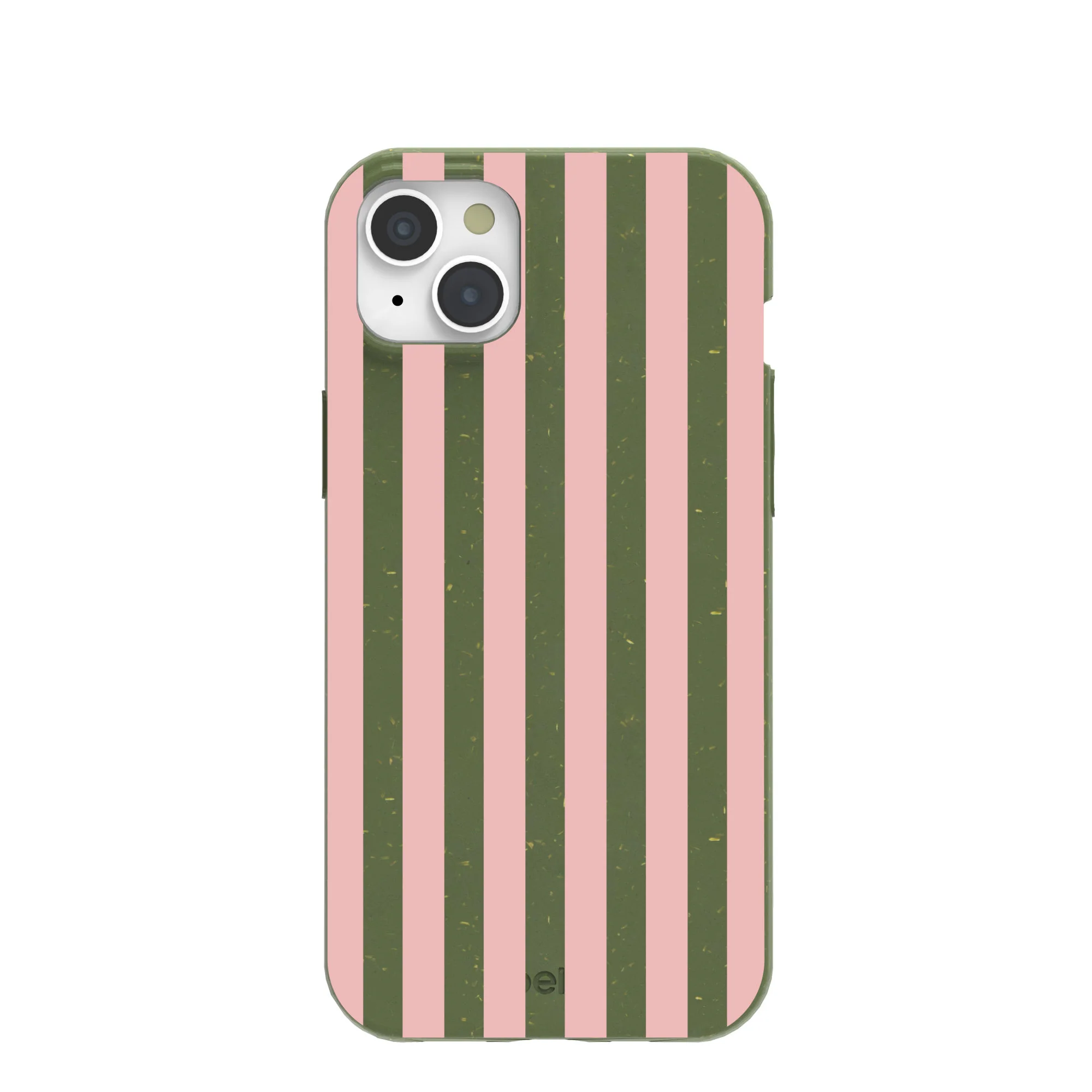 Forest Floor Strawberry Matcha Stripes iPhone 15 Plus Case