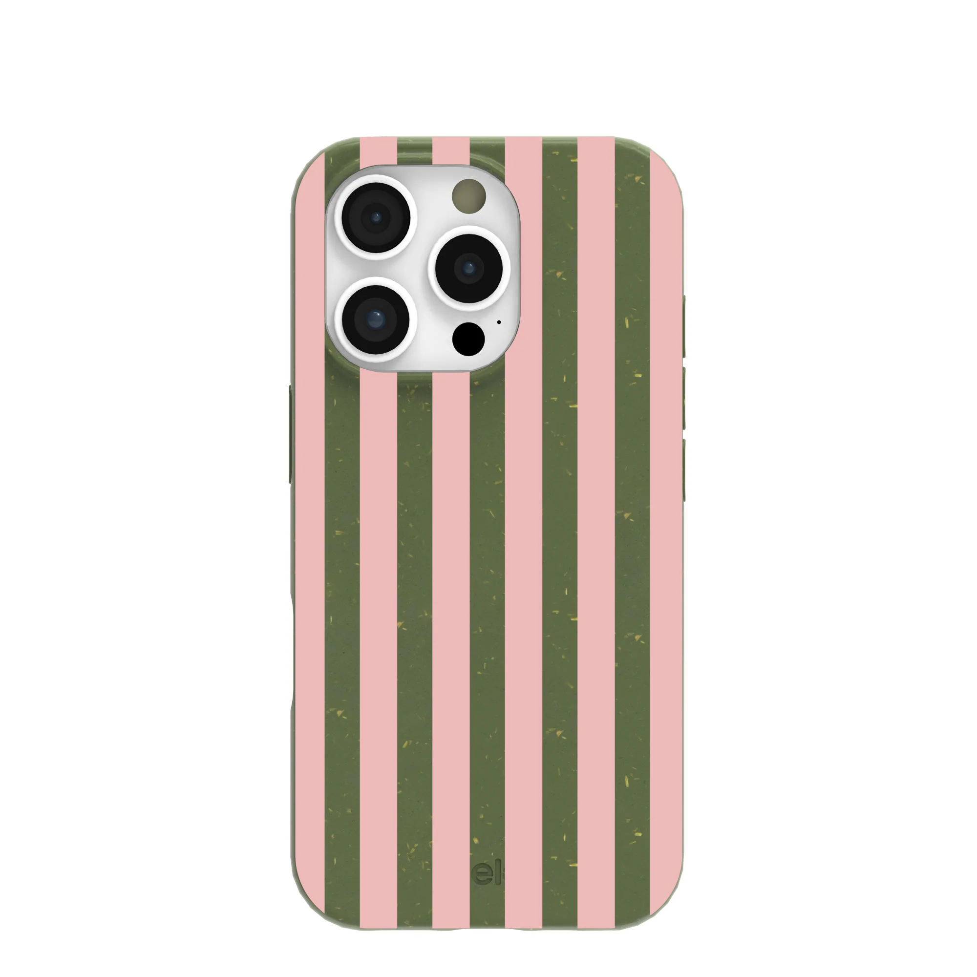 Forest Floor Strawberry Matcha Stripes iPhone 16 Pro Case