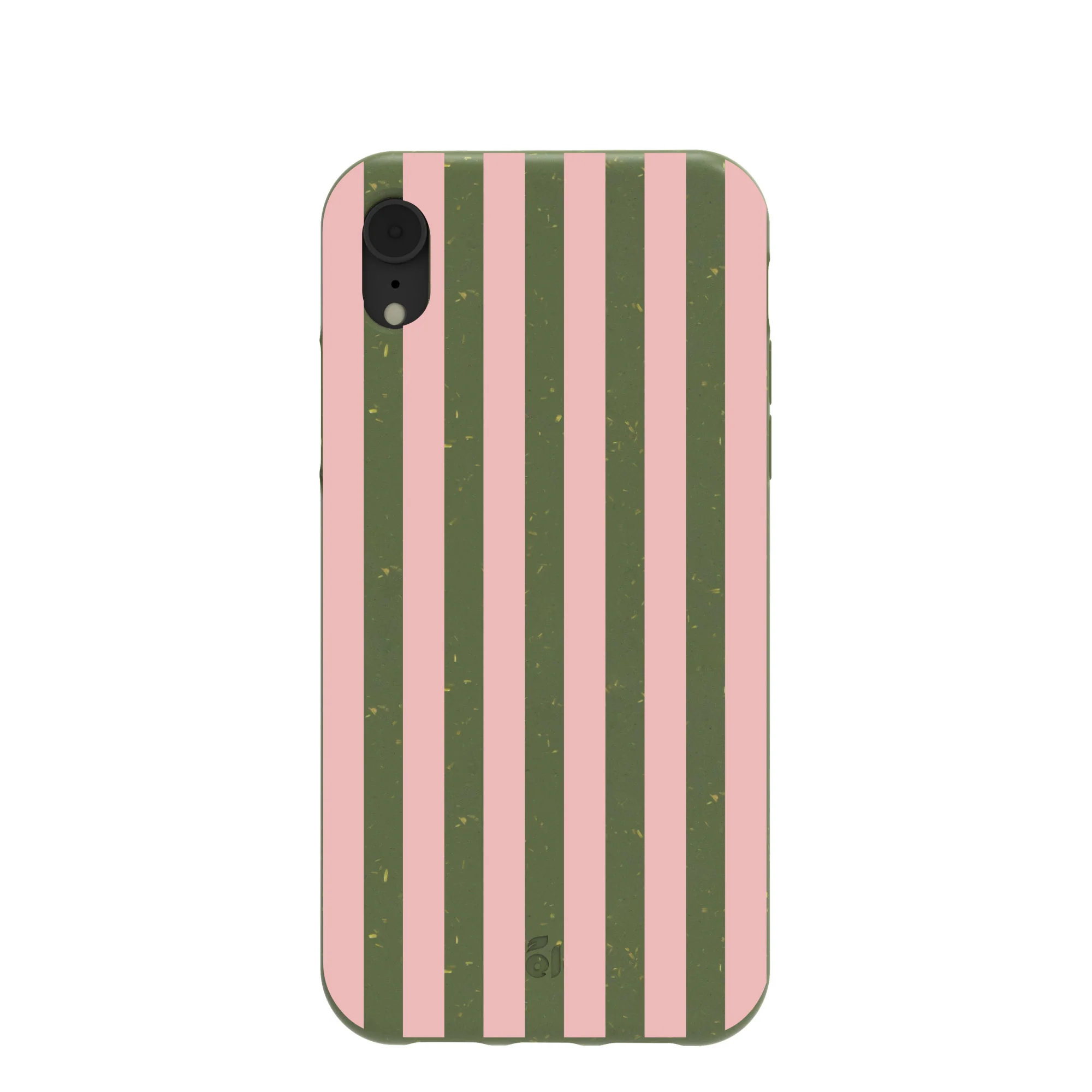 Forest Floor Strawberry Matcha Stripes iPhone XR Case