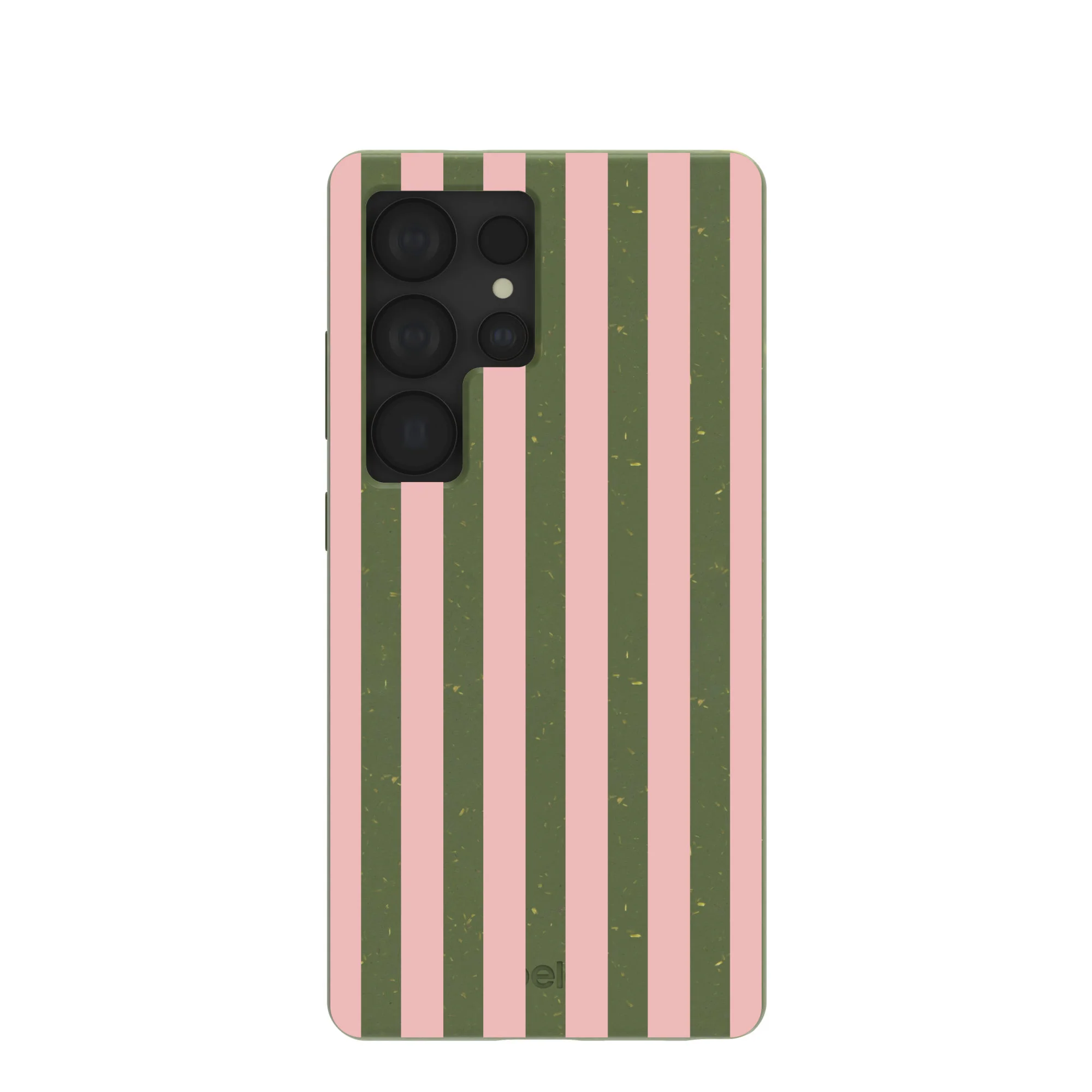 Forest Floor Strawberry Matcha Stripes Samsung Galaxy S25 Ultra Case