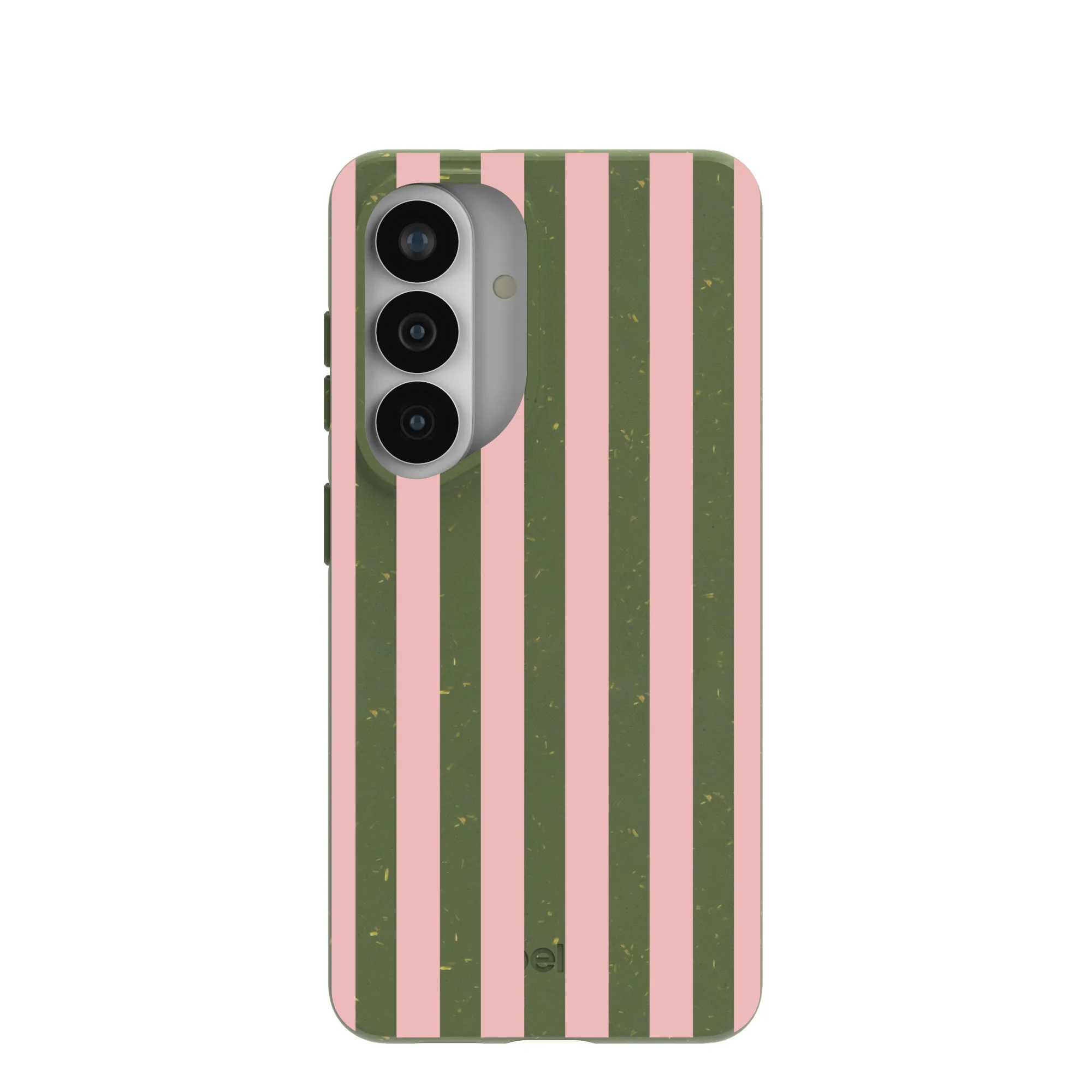 Forest Floor Strawberry Matcha Stripes Samsung Galaxy S26 Case