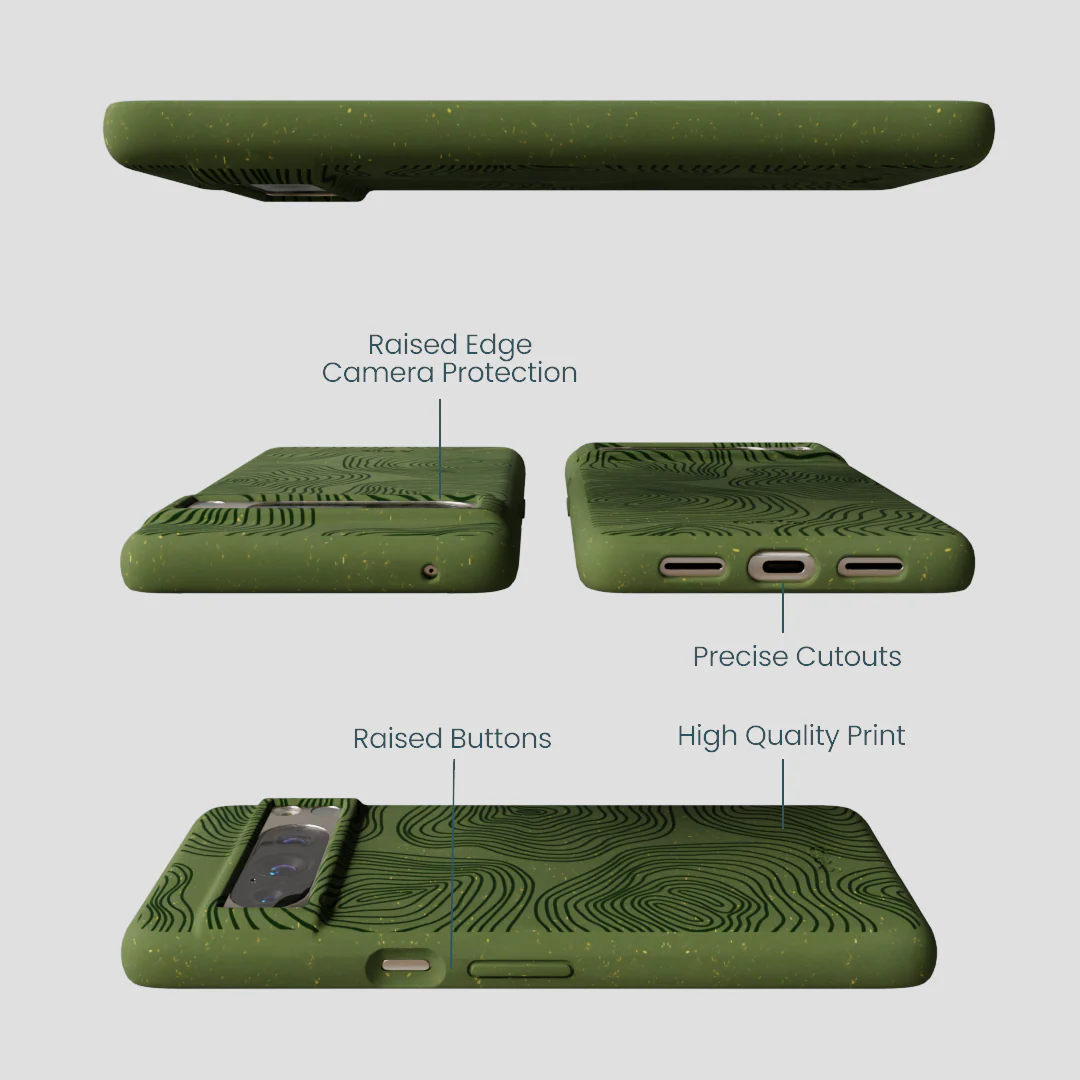 Forest Floor Time Etched Google Pixel 8 Pro Case - Image 3