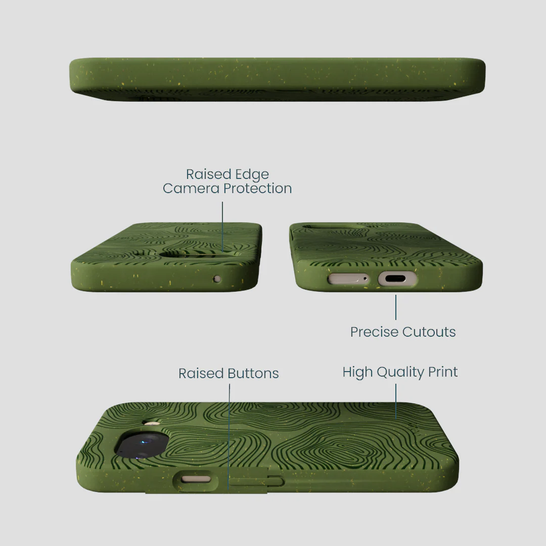 Forest Floor Time Etched Google Pixel 9a Case - Image 3
