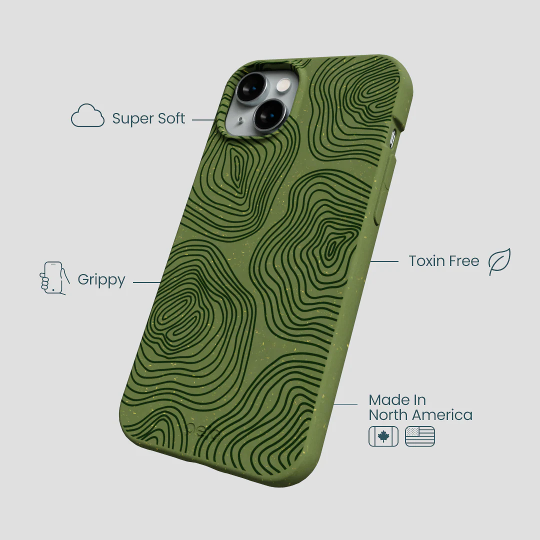 Forest Floor Time Etched iPhone 14 Plus Case - Image 4