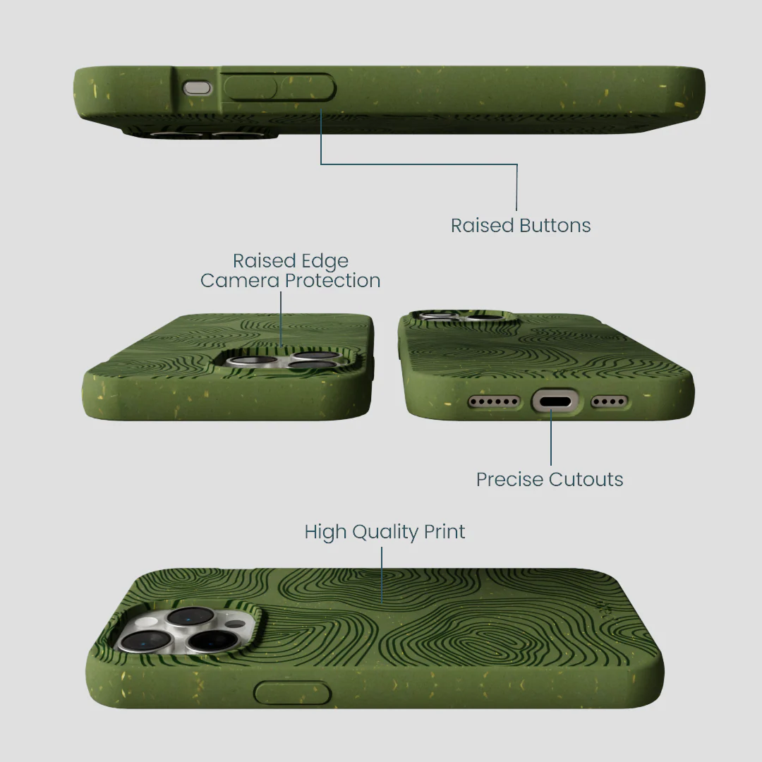 Forest Floor Time Etched iPhone 15 Pro Max Case - Image 3