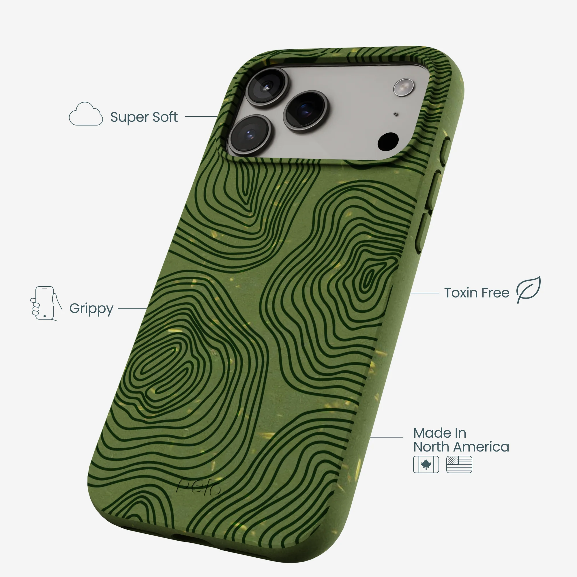 Forest Floor Time Etched iPhone 17 Pro Max Case - Image 4