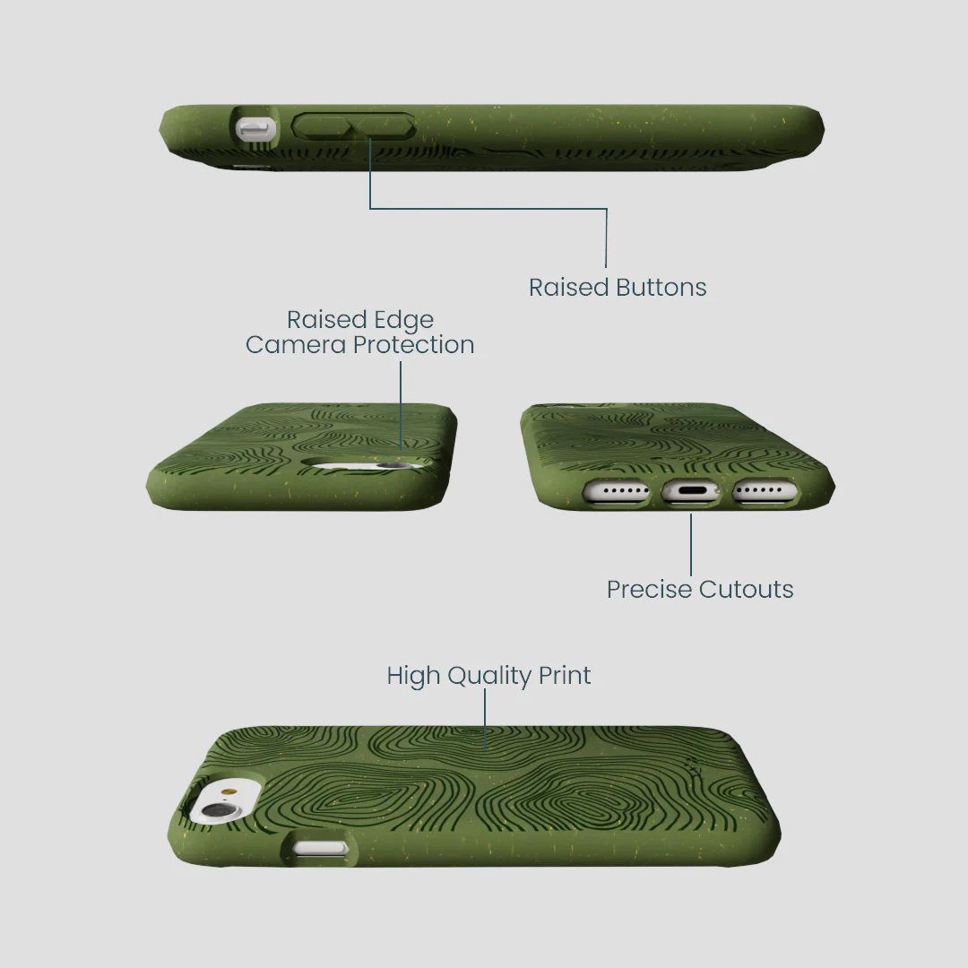 Forest Floor Time Etched iPhone 6/6s/7/8/SE Case - Image 3