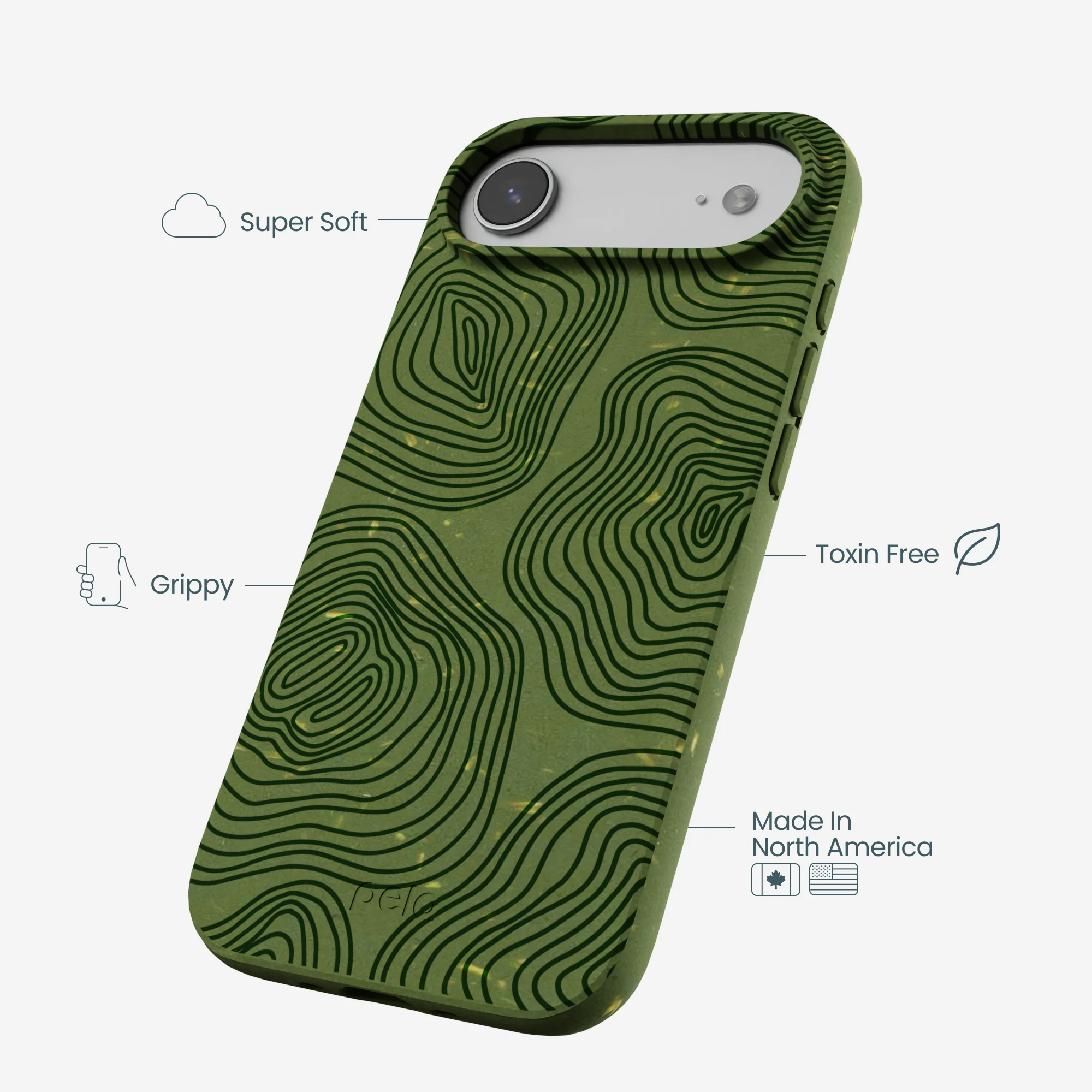 Forest Floor Time Etched iPhone Air Case - Image 4