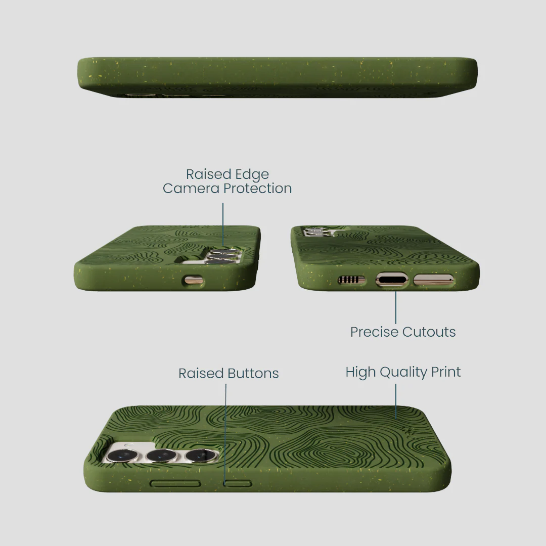 Forest Floor Time Etched Samsung Galaxy S23 Case - Image 3
